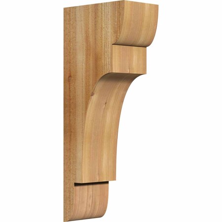 Ekena Millwork New Brighton Rough Sawn Corbel, Western Red Cedar, 6"W x 10"D x 26"H COR06X10X26NEB00RWR